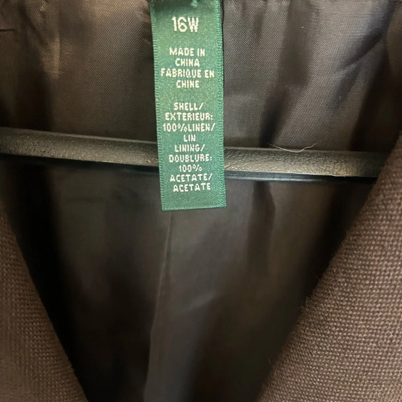 Lauren Ralph Lauren Brown Blazer - Picture 3 of 8